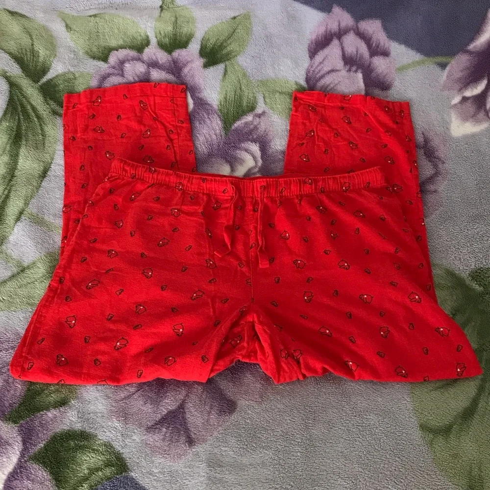 Old Navy Men’s Red Penguins Pajama Pant